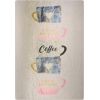 Tapis de cuisine 50x120 cm Polyester Kitch Cup