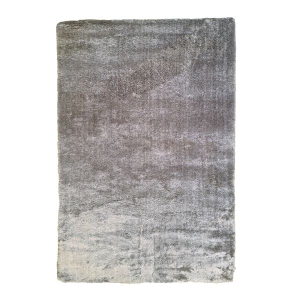 Tapis de salon 120x180 cm Polyester Manolya Gris