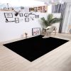 Tapis de salon 120x180 cm Polyester Manolya Noir