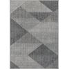 Tapis de salon 120x180 cm Polycoton Miran Gris