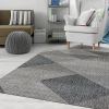 Tapis de salon 120x180 cm Polycoton Miran Gris