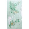 Tapis chambre enfant 80x150 cm Polyester Monde Vert