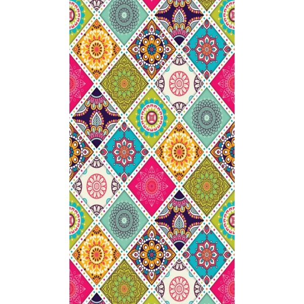 Tapis de cuisine 50x120 cm Polyester Multi Fro