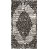 Tapis de salon 200x300 cm Polycoton Orient Gris