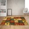 Tapis de salon 120x180 cm Polyester Perse