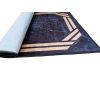 Tapis de salon 120x180 cm Polyester Rebelle Noir