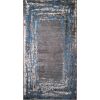 Tapis de salon 160x230 cm Polyester Ring Bleu