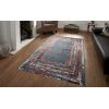 Tapis de salon 160x230 cm Polyester Ring Rouge