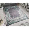 Tapis de salon 160x230 cm Polyester Ring Vert