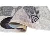 Tapis de salon 160x230 cm Polyester Seventies Gris