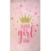 Tapis chambre enfant 120x160 cm Polyester Super Girl