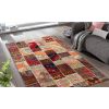 Tapis de salon 80x150 cm Polyester Tetris Marron