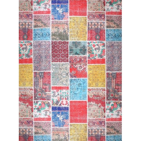 Tapis de salon 120x180 cm Polyester Tetris