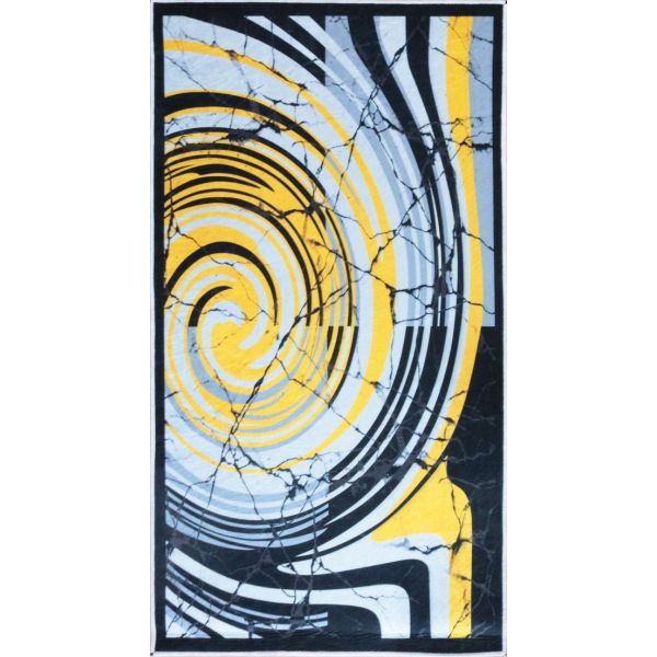 Tapis de salon 200x290 cm Polyester Tourbillon