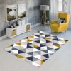 Tapis de salon 120x180 cm Polyester Triangle