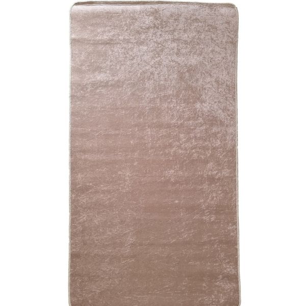 Tapis de salon 160x230 cm Polyester Uni Beige