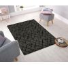 Tapis de salon 80x150 cm Polycoton Vera Gris