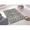 Tapis de salon 80x150 cm Polycoton Vera Gris