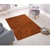 Tapis de salon 80x150 cm Polycoton Vera Orange