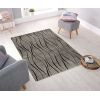 Tapis de salon 80x150 cm Polycoton Vera Argenté