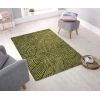 Tapis de salon 80x150 cm Polycoton Vera Vert