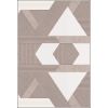 Tapis de salon 120x180 cm Polycoton Zino Beige