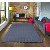 Tapis de salon 80x150 cm Polyester Toscana Anthracite