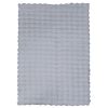 Tapis de salon 80x150 cm Polyester Toscana Gris