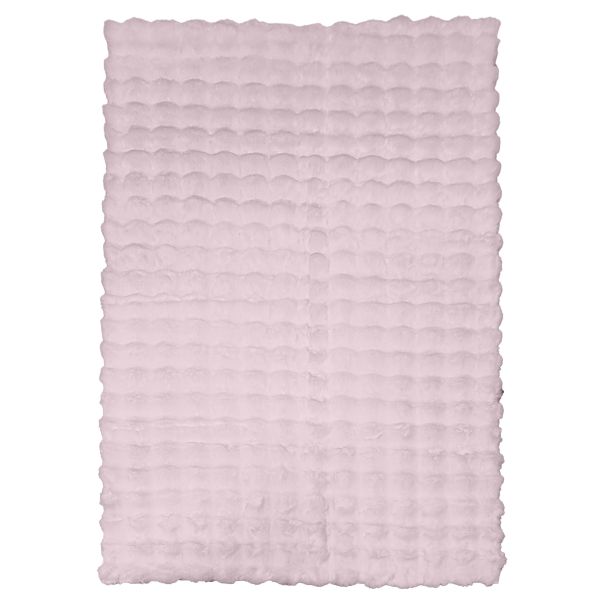 Tapis de salon 80x150 cm Polyester Toscana Rose