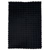 Tapis de salon 80x150 cm Polyester Toscana Noir