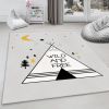 Tapis chambre enfant 80x150 cm Polyester Tipi