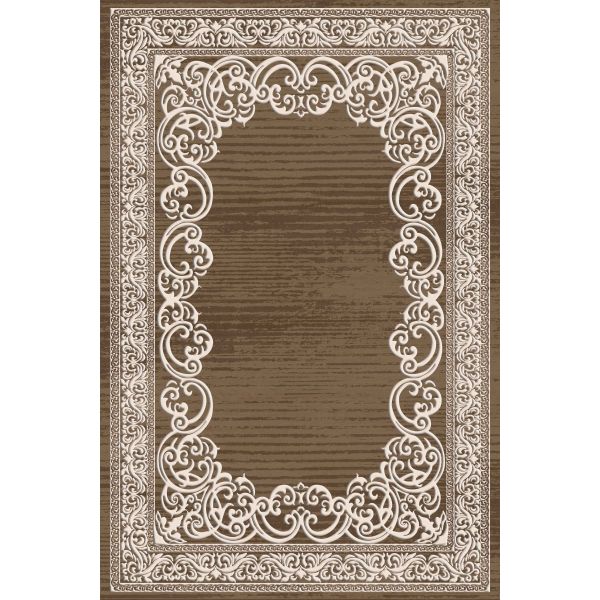 Tapis de salon 200x290 cm Polyester Orient Marron