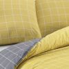 Parure de lit 220x240 cm Polycoton Trendy Jaune