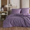 Parure de lit 240x260 cm Polycoton Violet