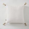 Coussin 45x45 cm Lin Craie