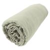 Drap housse 200x200 cm Gaze de Coton Vert d'eau