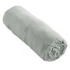 Drap housse 90x190 cm Gaze de Coton Eucalyptus