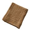 Serviette de bain 30x50 cm Gaze de Coton Camel