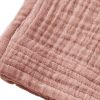 Serviette de bain 30x50 cm Gaze de Coton Rose