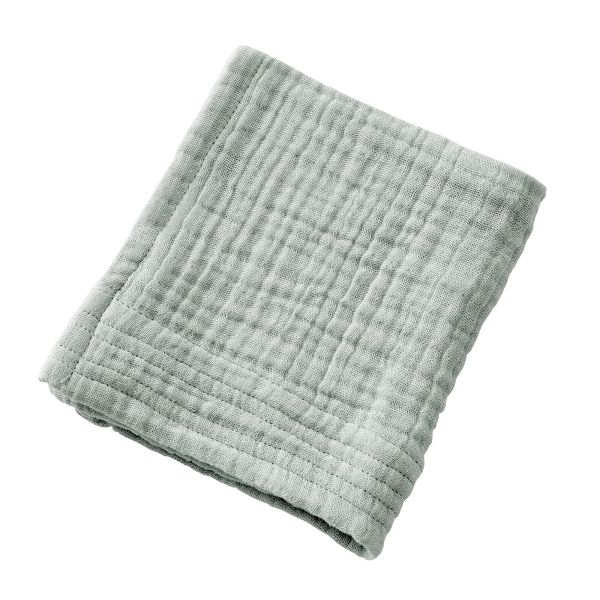 Serviette de bain 30x50 cm Gaze de Coton Eucalyptus