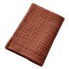 Serviette de bain 50x90 cm Gaze de Coton Terracotta